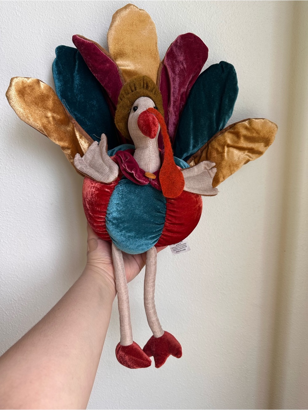 Decorative weighted turkey